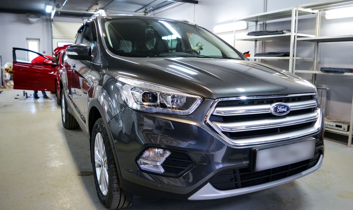 Шумоизоляция Ford Kuga 2019 года выпуска и замеры уровня шума